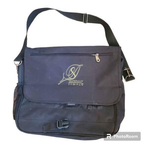 Tastefully Simple Laptop Tote Bag 14x18